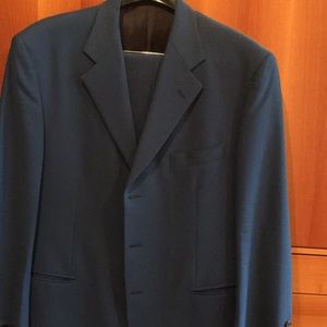 French Blue 3 button suit